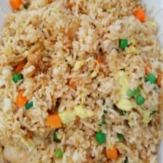 Arroz frito tres delicias