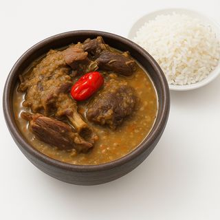 Sauce Gouagouassou + Accompagnement