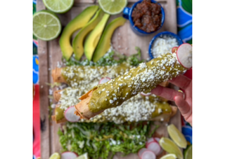 FLAUTAS POBLANAS (2 und)