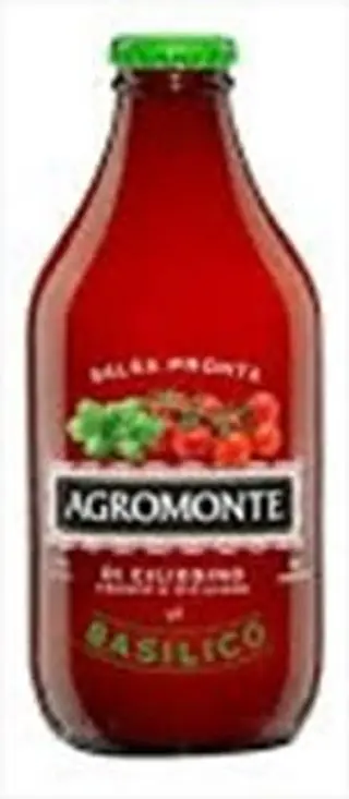 BOUTEILLE SAUCE PRÊTE DE PETITES TOMATES CERISES ROUGE  AU BASILIC-330.Gr 