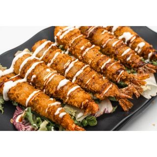 Tempura De Gambas 6U.（天妇罗炸虾）