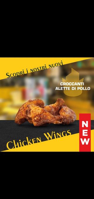 Chicken wings - 5 pezzi