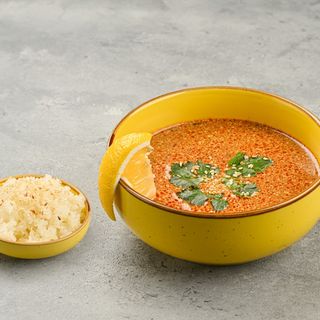 Том Ям с креветками 