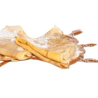 Crepe de dulce de leche