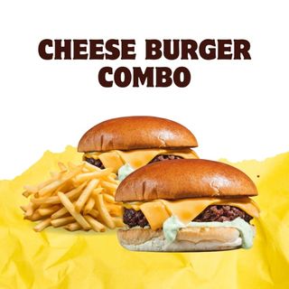 ¡SUPER CHEESE BURGER COMBO!