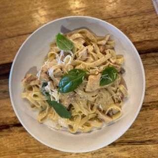 Tagliatelle Aux Poulet Champignon