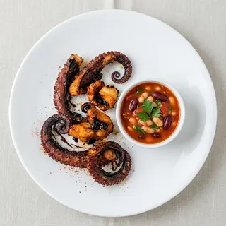 Octopus and Bean Soup (Pweza)