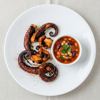 Octopus and Bean Soup (Pweza)