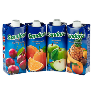 Cік в асортименті "Sandora" 950мл