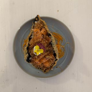 Sushi Taco Salmão 1 Unidade