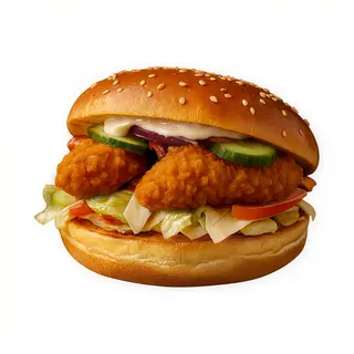Strips burger