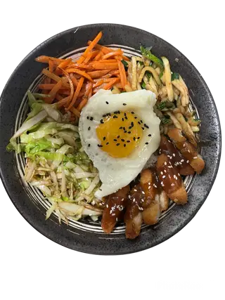 Rice bowl verdura