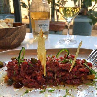 Steak tartar con toque mexicano