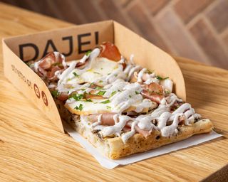 Fatia de pizza Mushroom Truffle