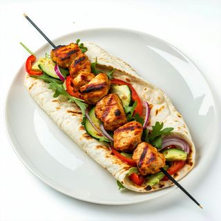 Chicken tikka kebab