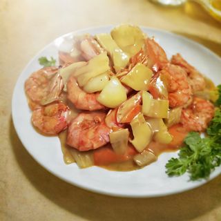 107. Gamberoni al curry -  4 pezzi