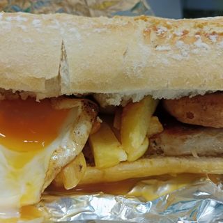 Medio Bocadillo Pollazo (25 Cm.)