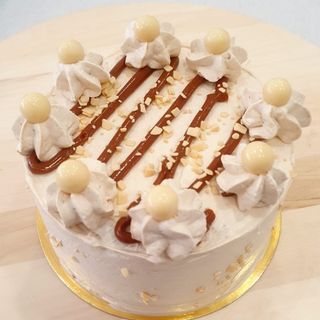 Mini tarta dulce de leche