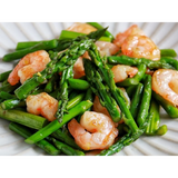 Gambas Con Espárrago