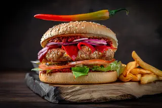 Hot Pepper Burger