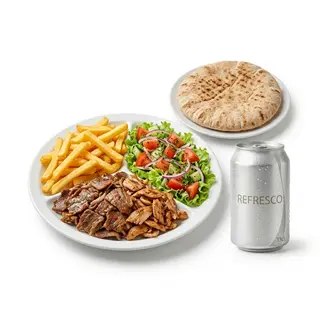 Menú Plato Kebab