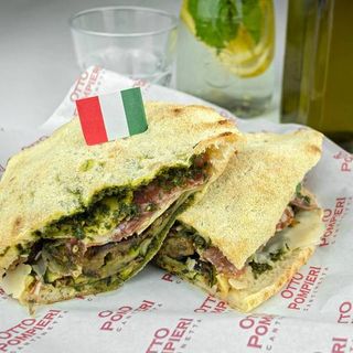 Pizza Sandwich Salami