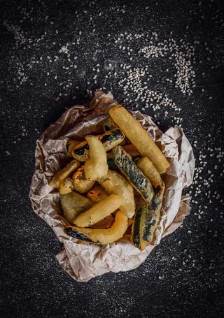 Verdure in pastella