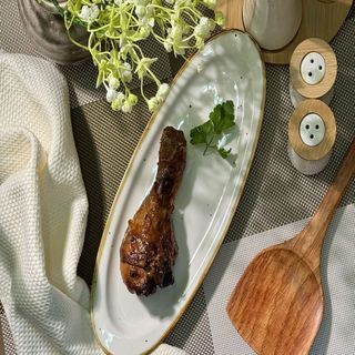 Голень куриная жареная