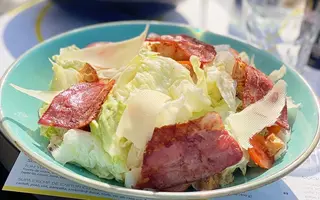 Our CAESAR SALAD with BACON