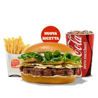 The Parmigiano Reggiano burger - menù