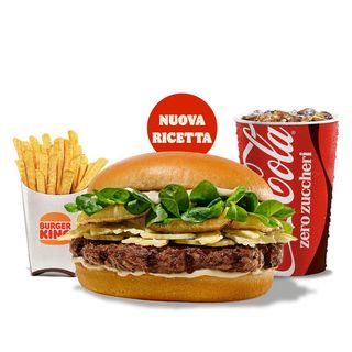 The Parmigiano Reggiano burger - menù