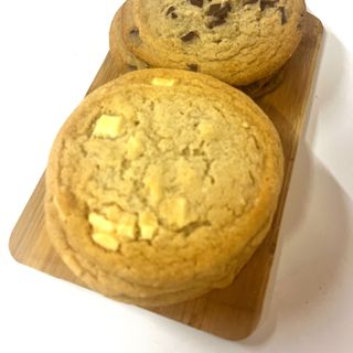 Cookies con chocolate blanco 