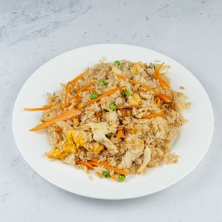 105. Pirjana riža s piletinom