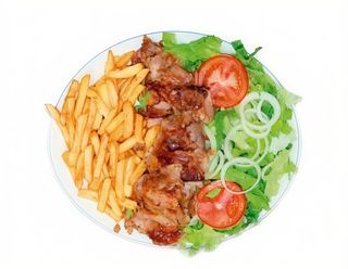 1 plato kebab + 1 Durum+ 1 pepsi 1 litro