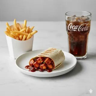 Menú Burrito De Pollo Al Grill