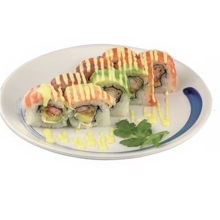 U85.Uramaki Rollo Arcoiris (8 Uds.)