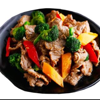 Ternera con salsa de ostra