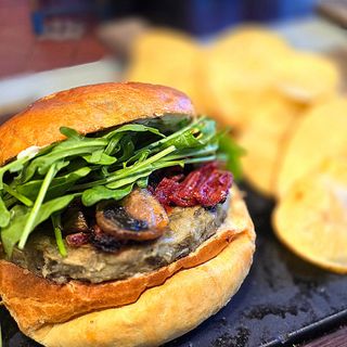 Hamburguesa de carxofa 