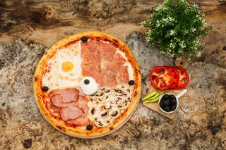 Quattro stagione pizza 22cm