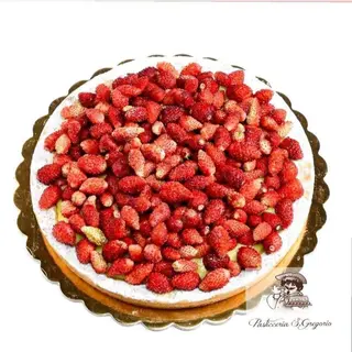 Torta crostata di fragoline per 10 persone