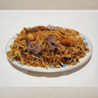 133. Спагети с три вида месо