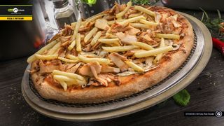 Pizza z frytkami 32 cm