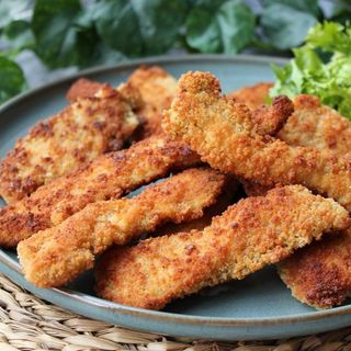 Tiras de pollo crujiente 