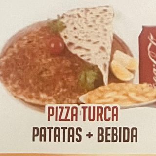 Pizza turca solo carne