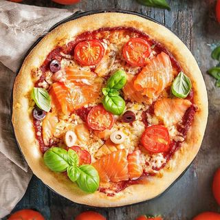 Smoked Salmon Pizza