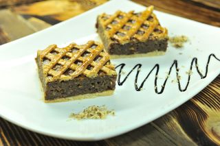 Пирог со сгущенкой