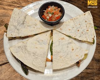 Big quesadilla verduras