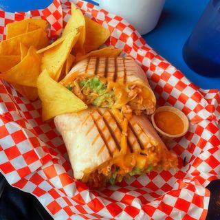 Burrito cerdo ( pulled pork)