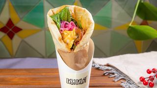 საქონლის ხორცის თამთაკი  შეხვეული (მინი)