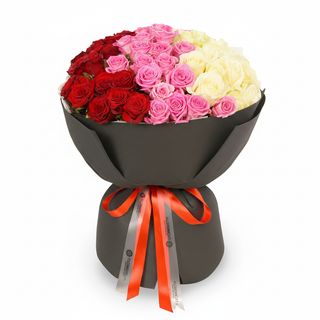 Букет"Три серця"